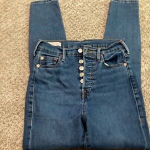 True Religion Blue Skinny Jeans